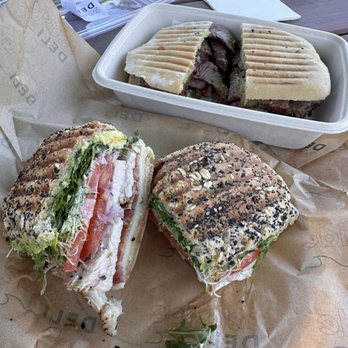 Sebastian's - Coastal Cowboy up top, Californian on bottom - Sandwiches Near Me - San Simeon, California Sebastian's - Coastal Cowboy up top, Californian on bottom - Sandwiches Near Me - San Simeon, California
