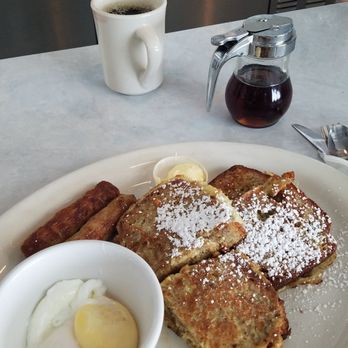 Blue Moon Diner - Banana bread French toast - American Near Me - Beaverton, Oregon Blue Moon Diner - Banana bread French toast - American Near Me - Beaverton, Oregon