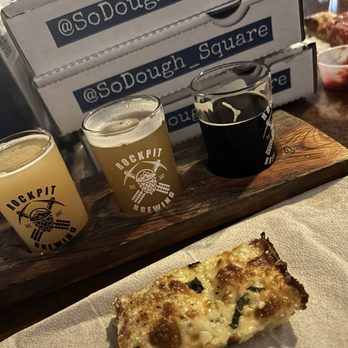 SoDough Square - Cheesy bread and a flight - Pizza Near Me - Orlando, Florida SoDough Square - Cheesy bread and a flight - Pizza Near Me - Orlando, Florida