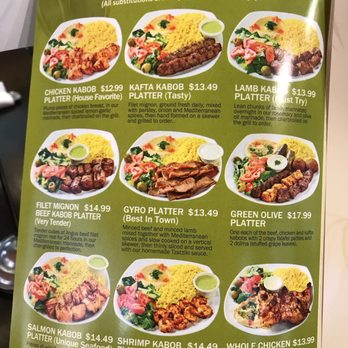 Green Olive - 5/1/2019 - Menu - Mediterranean Near Me - Downey, California Green Olive - 5/1/2019 - Menu - Mediterranean Near Me - Downey, California