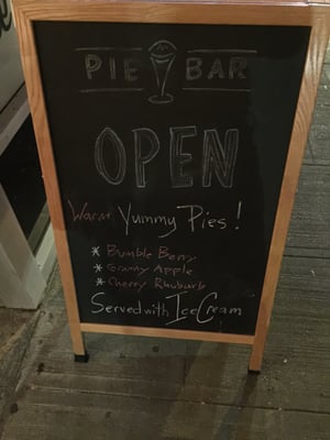 Menu photo 5 Pie Bar Seattle, WA