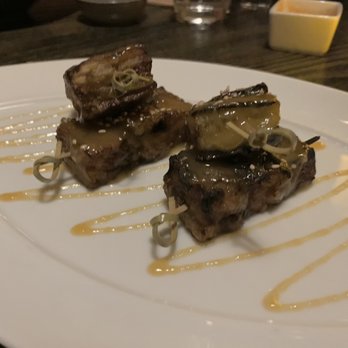 Yellowtail Japanese Restaurant & Lounge - Grilled Eggplant Skewers - delectable!!!! - Japanese Near Me - Las Vegas, Nevada