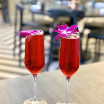 Provisional Kitchen - Hibiscus mimosas? Yea first time and I enjoyed it. - Breakfast & Brunch Near Me - San Diego, California Provisional Kitchen - Hibiscus mimosas? Yea first time and I enjoyed it. - Breakfast & Brunch Near Me - San Diego, California