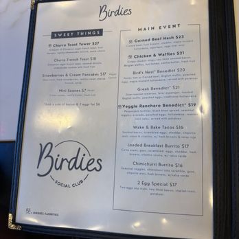 Birdies - Menu - Sports Bars Near Me - West Sacramento, California Birdies - Menu - Sports Bars Near Me - West Sacramento, California