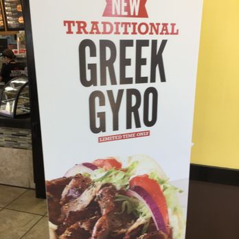 Arby's - a greek gyro sign - Fast Food Near Me - Rio Rancho, New Mexico