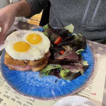 Geppetto Cafe - Croque Madame French Toast - Creperies Near Me - Pittsburgh, Pennsylvania Geppetto Cafe - Croque Madame French Toast - Creperies Near Me - Pittsburgh, Pennsylvania