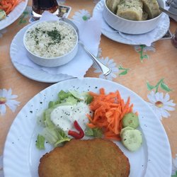 Restaurant im Hotel Stadtkrug - Vegetarisches Schnitzel