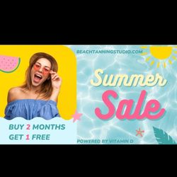 Beach Tanning Studio Lynn Valley - Summer sale