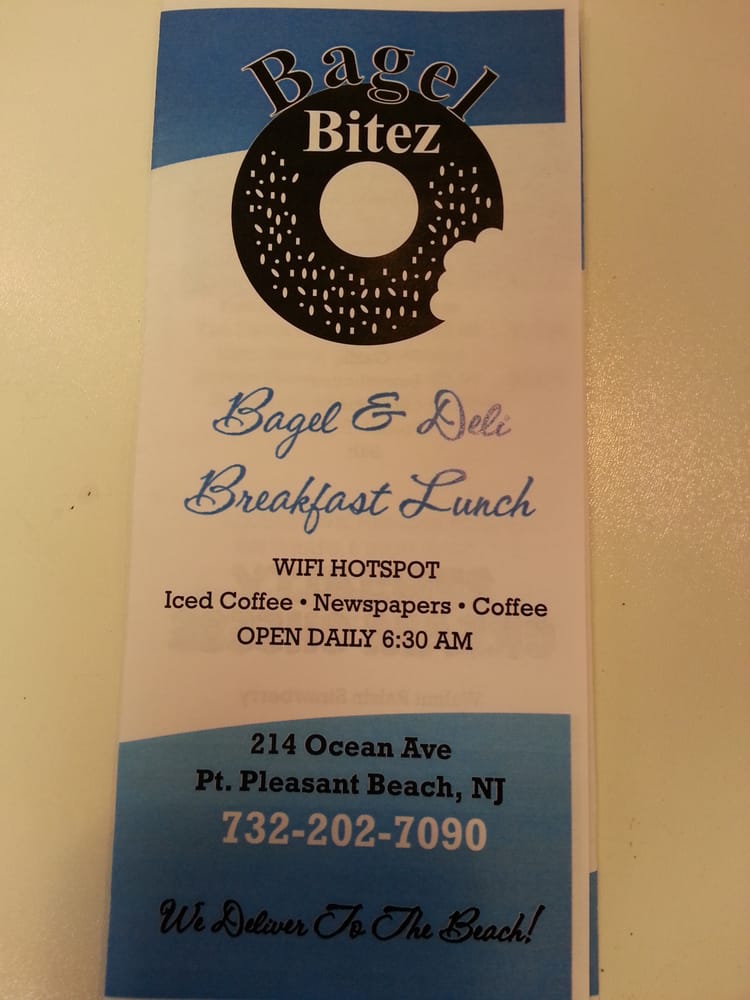 BAGEL BITEZ 214 Ocean Ave, Point Pleasant Beach, New Jersey Bagels Phone Number Yelp