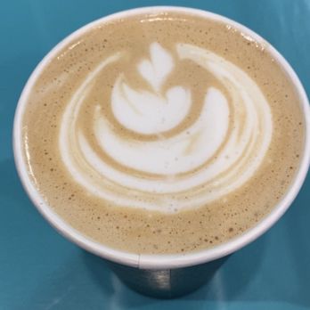 Melted Vinyl Coffee - The Lavender Ghost ^ so so good! - Coffee & Tea Near Me - Brea, California
