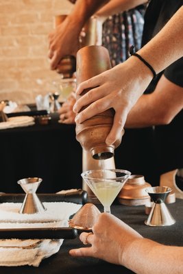 New Cocktail Class Photos - Here's photos from a cocktail class we ran at Teller's Lounge in Grand Rapids! Contact us to plan a cocktail class of your own!