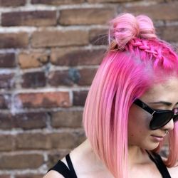 Hollywood Dolls Beauty Salon & Boutique - Hair color by Briana, style by Jessica