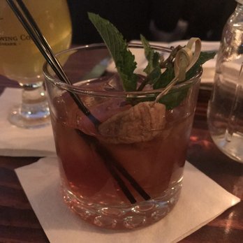 Death Ave - Fig julep cocktail - Greek Near Me - New York, New York