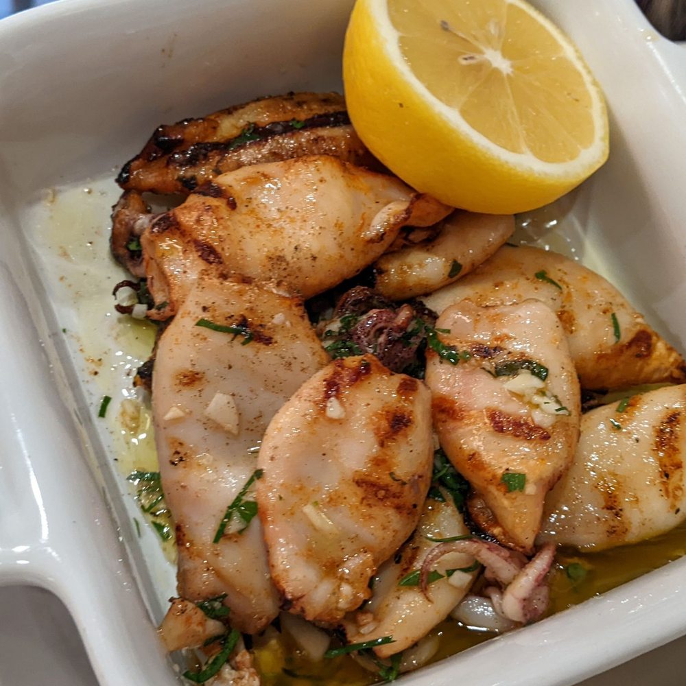 3 Giovani - Grilled Octopus appetizer, phenomenal - Pizza Near Me - New York, New York