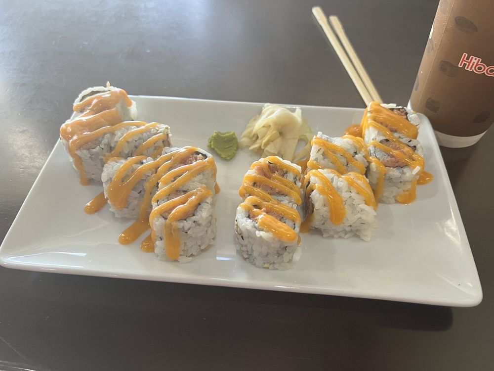 Food from Hibachi Express Zephyrhills