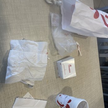 Chick-fil-A - without a tray to put the dresser - Fast Food Near Me - Falls Church, Virginia