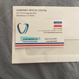 Information to contact Comfort Dental Center. Information to contact Comfort Dental Center.