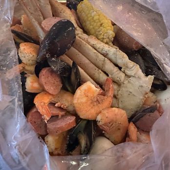 The Monster Crab - Combo B with sausage and boiled eggs - Cajun/Creole Near Me - Bayside, New York The Monster Crab - Combo B with sausage and boiled eggs - Cajun/Creole Near Me - Bayside, New York
