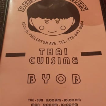 Dena Kitchen - Menu - Thai Near Me - Chicago, Illinois