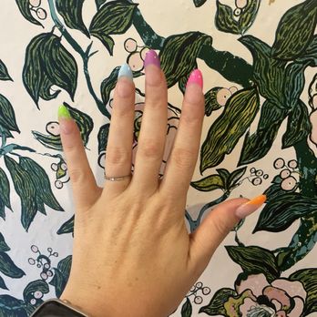 Kim’s Nail Bar - Neon Rainbow nails by Kim - Nail Technicians Near Me - San Mateo, California Kim’s Nail Bar - Neon Rainbow nails by Kim - Nail Technicians Near Me - San Mateo, California