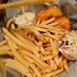 Waterfront Seafood Market - Halibut Basket Dinner