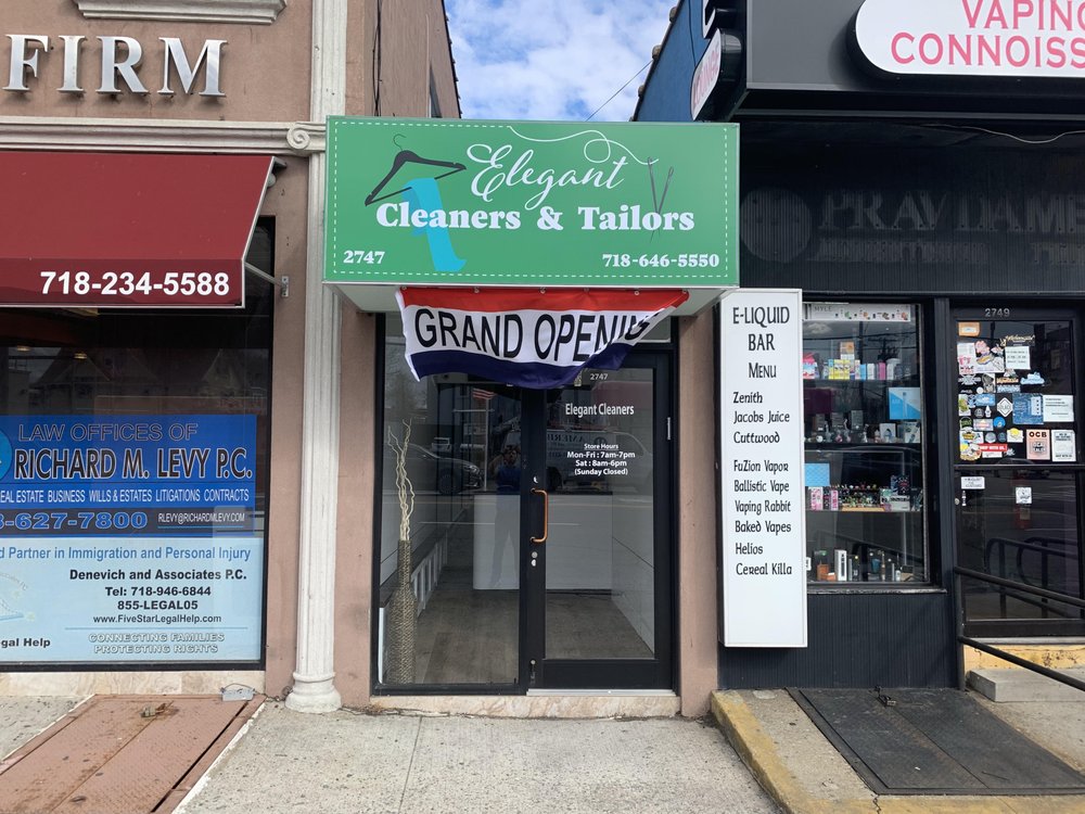 ELEGANT CLEANERS & TAILORS Dry Cleaning 2747 Coney Island Ave