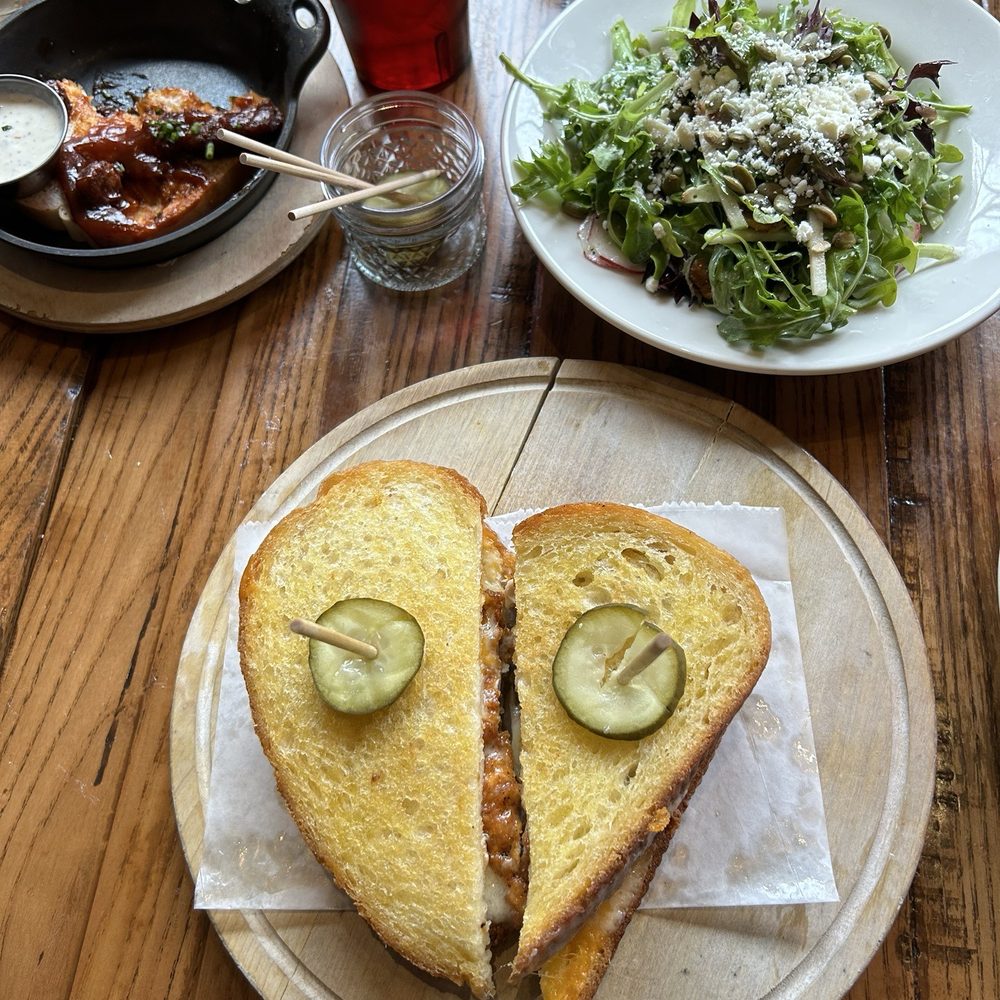 The Eagle OTR - Grilled Cheese Sandwich Summer Salad - American Near Me - Cincinnati, Ohio The Eagle OTR - Grilled Cheese Sandwich Summer Salad - American Near Me - Cincinnati, Ohio