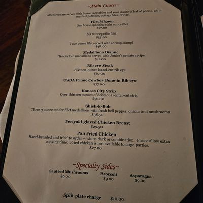 Menu photo 3 Junior's Oklahoma City, OK Menu photo 3 Junior's Oklahoma City, OK