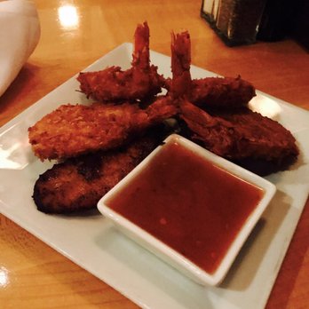 Tupelo Grille - Coconut Shrimp: average .. try something else on their menu - Seafood Near Me - Whitefish, Montana