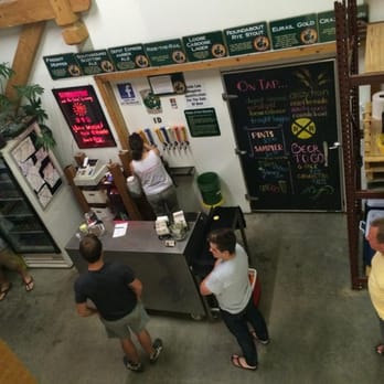 Depot Street Brewing - Wifey's view from her tour of yonder loft. - Breweries Near Me - Jonesborough, Tennessee