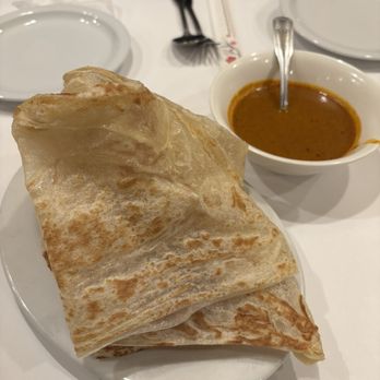Banana Leaf Restaurant - Roti Prata ($5.25) - Singaporean Near Me - Milpitas, California