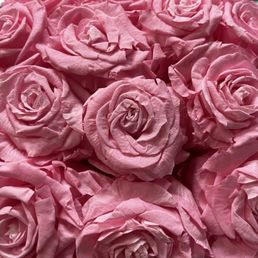 Smashed roses