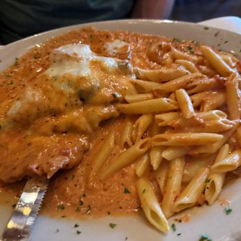 Piazza Gavi - Pork carnevale (tenderloin in rosa sauce, with shrimp and spinach) - Italian Near Me - Tucson, Arizona