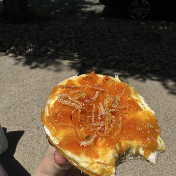 Odell's Bagel - Orange marmalade bagel - Bagels Near Me - Denver, Colorado