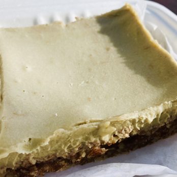 Healthy Creations Cafe - Raw lemon bars are tasty and no added sugar so guilt free! - Gluten-Free Near Me - Encinitas, California