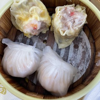 Hei La Moon - Shrimp Dumpling and Pork Shiu Mai (came with 4 of each....just ate too fast) - Dim Sum Near Me - Boston, Massachusetts