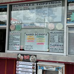 Richford Tastee Treat - Menu