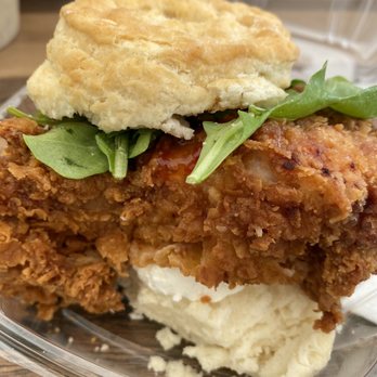 The Fancy Biscuit - Got Your Goat with Arugula - Breakfast & Brunch Near Me - Richmond, Virginia