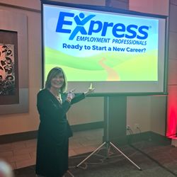 Express Employment Professionals - Owner Terri Greeno has been serving the community for over 20 years!