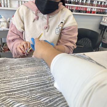 Luv Nails & Spa - Tracy is the best! - Nail Salons Near Me - Huntington Beach, California