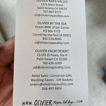 Olivier Napa Valley - Specialty Food Near Me - St Helena, California Olivier Napa Valley - Specialty Food Near Me - St Helena, California