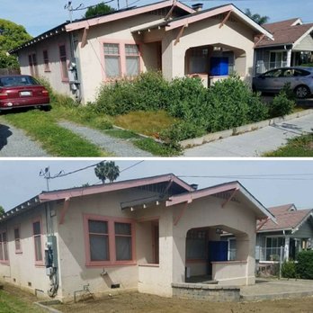 The Weed Solution - before and after photos of a house - Landscaping Near Me The Weed Solution - before and after photos of a house - Landscaping Near Me