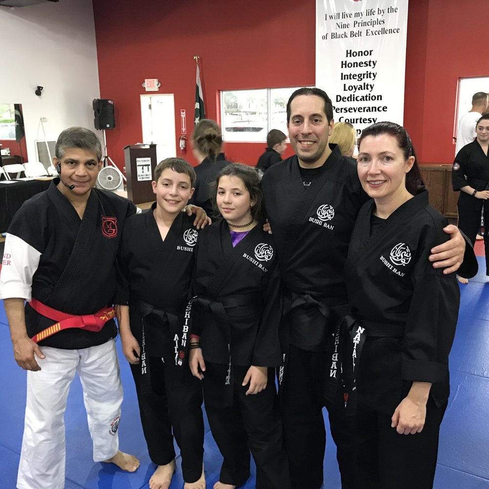 Bushi Ban - Pasadena - Family of Bushi Ban black belts with Grand Master Zulfi Ahmed - Martial Arts Near Me - Pasadena, Texas Bushi Ban - Pasadena - Family of Bushi Ban black belts with Grand Master Zulfi Ahmed - Martial Arts Near Me - Pasadena, Texas