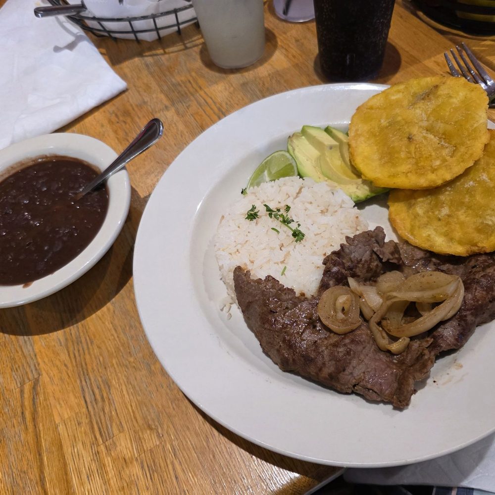 The Local Glenville - Cuban plate with tostones and palomilla was excellent. The black beans were better than most restaurants in Miami. - Barbeque Near Me - Glenville, North Carolina The Local Glenville - Cuban plate with tostones and palomilla was excellent. The black beans were better than most restaurants in Miami. - Barbeque Near Me - Glenville, North Carolina
