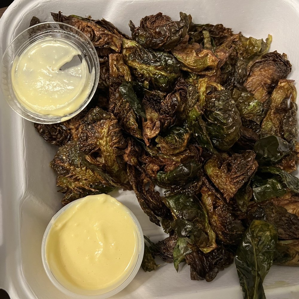 Table 9 - Brussel sprouts - New American Near Me - Morgantown, West Virginia Table 9 - Brussel sprouts - New American Near Me - Morgantown, West Virginia