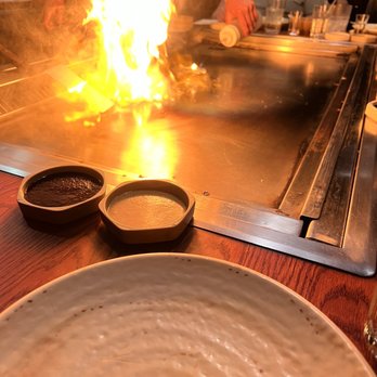 ABIS Japanese Restaurant - Part of the hibachi show - Japanese Near Me - Greenwich, Connecticut