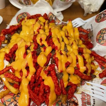 Gilbertos Taco Shop - Hot Cheeto Fries - Tacos Near Me - Arlington, Texas