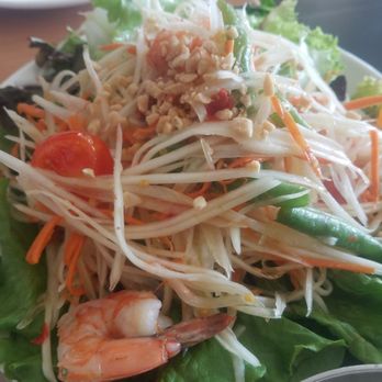 Sakoonthai - papaya salad $7.95 very refreshing! - Thai Near Me - Clifton, Virginia Sakoonthai - papaya salad $7.95 very refreshing! - Thai Near Me - Clifton, Virginia