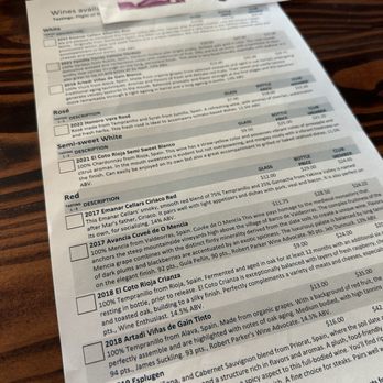 Emanar Cellars - Menu - Wine Bars Near Me - Battle Ground, Washington