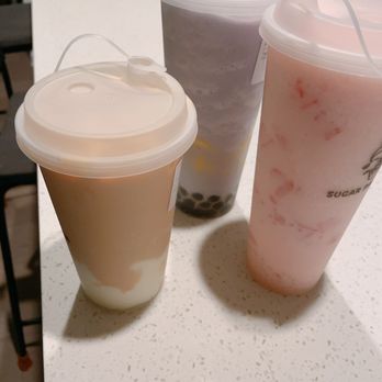 Sugar Paws Tea - Taro slush, watermelon coconut slush, medium mochi milk tea - Bubble Tea Near Me - Johns Creek, Georgia Sugar Paws Tea - Taro slush, watermelon coconut slush, medium mochi milk tea - Bubble Tea Near Me - Johns Creek, Georgia